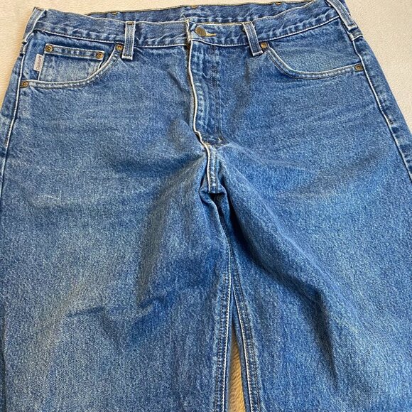 Carhartt Men's B17 DST Jeans Size 38x32 Vintage from December 2004 - Picture 12 of 16